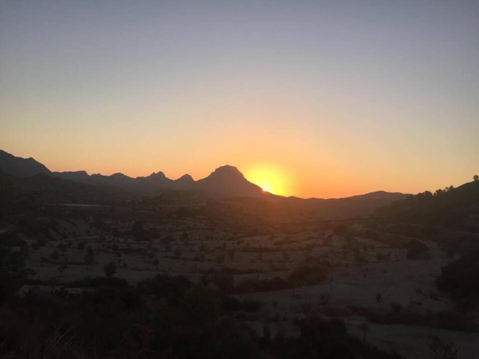 Finca Las Estrellas Relleu Esterno foto